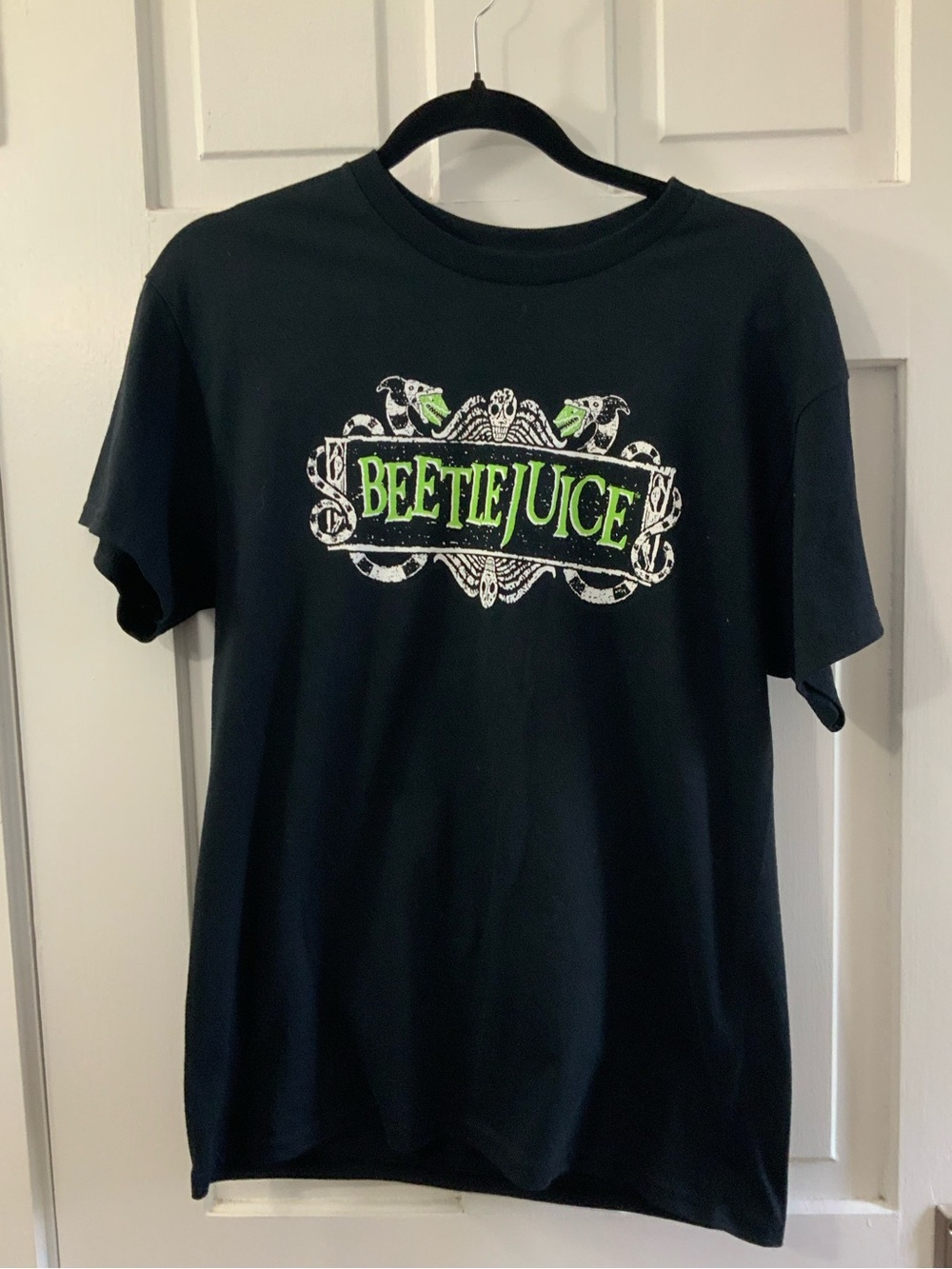 Beetlejuice Graphic Tee Official Merch…2 sided, NWOT Size Medium